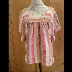 Madewell striped blouse